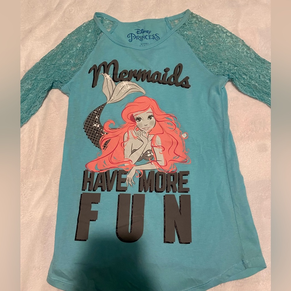 Little mermaid shirt